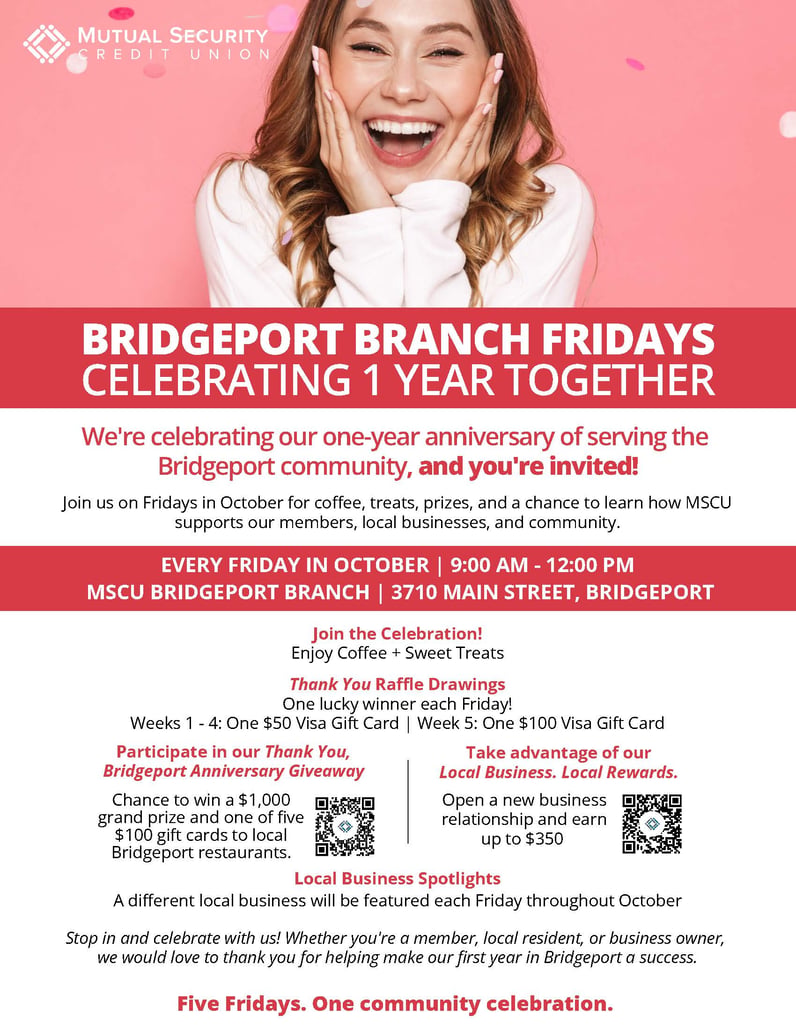 Bridgeport 1 Year Anniv_invite