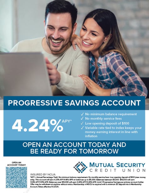 Progressive Savings 9.2026