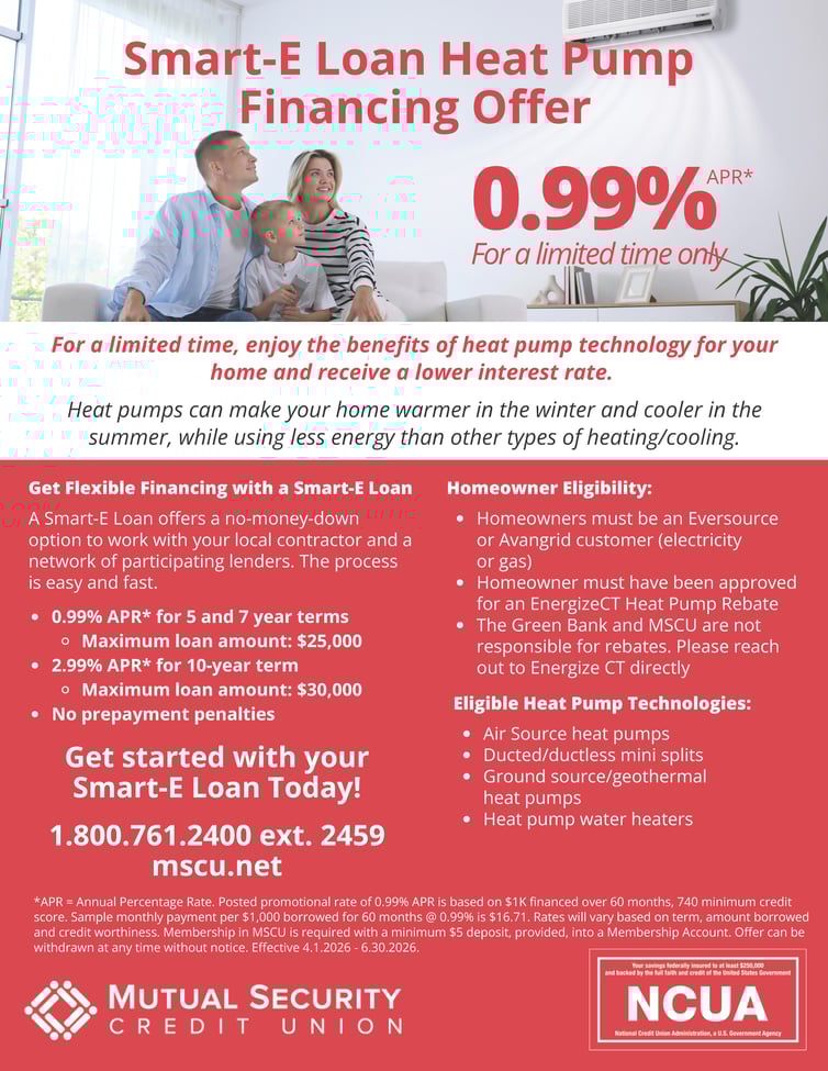 Smart E Loan Heat Pump 4.2026