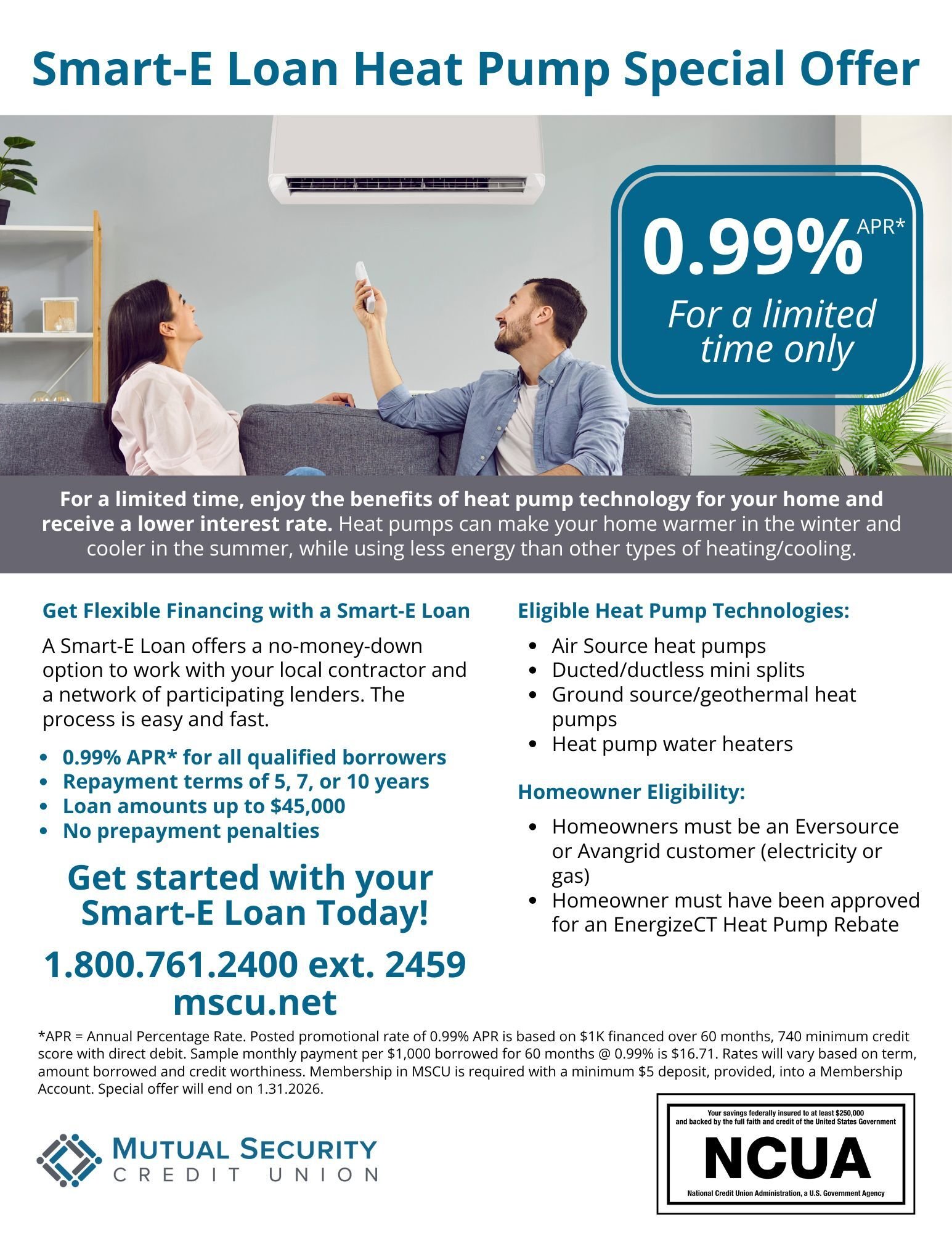 Smart-e Loan Heat Pump Special Offer